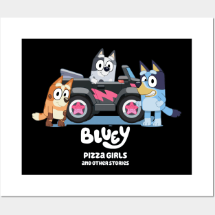 Bluey Lovers 3 Posters and Art